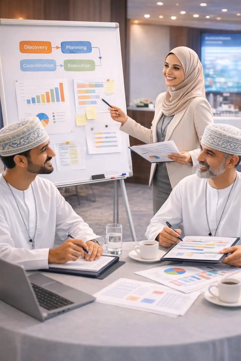 Conference and event coordination process